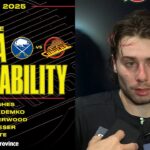 Hughes, Demko, Sherwood, Boeser & Adam Foote Post-Game Media | Canucks vs. Sabres (Dec 11, 2025)