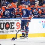 Oilers' Zach Hyman Records Sixth Career Hat Trick vs. Red Wings