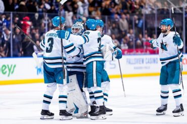 MUST WATCH: Sharks STUN Maple Leafs with the late tying goal, and OVERTIME WINNER!