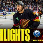 Game in 10 | Vancouver Canucks vs. Buffalo Sabres Highlights (Dec 11, 2025)