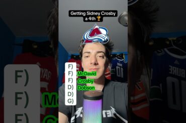 Did we get Sidney Crosby a 4th Stanley Cup? 🏆 #hockey #nhl #crosby