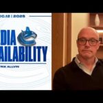General Manager Patrik Allvin Media Availability following Canucks trade with Wild (Dec 12, 2025)