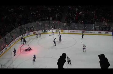 Lucas Condotta of the Laval Rocket scores vs. the Toronto Marlies 12/12/25