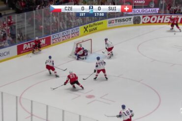 Lukas Frick opens the scoring