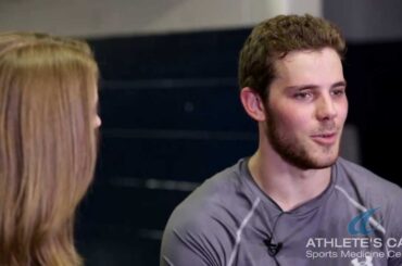 Tyler Seguin of the Dallas Stars talks with Athlete's Care about his off season medical care