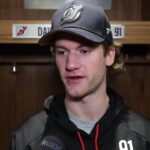 Mercer, Noesen and Keefe speak after practice on Monday