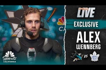 Alex Wennberg reflects on Sharks' comeback win after game-winning OT goal | NBC Sports CA