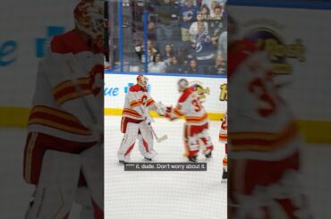 We mic'd up the backup... who was quickly called into action!