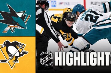 Sharks vs. Penguins | NHL Highlights | December 13, 2025