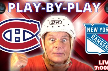 ORIGINAL SIX SHOWDOWN! Montreal Canadiens vs NY Rangers | Play by Play 🎙️