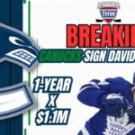 Canucks Sign David Kämpf After Dramatic Leafs Departure to Fix Center Depth