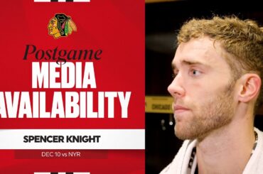 "The guys honestly played amazing." | Spencer Knight Postgame 12.10.25