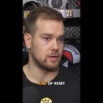 Viktor Arvidsson Satisfied with His Line's Performance in 5-2 Win