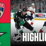 Panthers vs. Stars | NHL Highlights | December 13, 2025