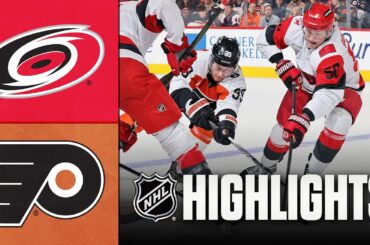 Hurricanes vs. Flyers | NHL Highlights | December 13, 2025