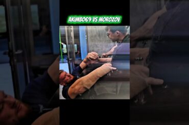 😱 Akimbo69 vs Artyom morozov Armwrestling 💪🔥 #shorts #armwrestling #strength #edit