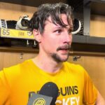 Pittsburgh Penguins Erik Karlsson after 6-5 Loss to San Jose Sharks