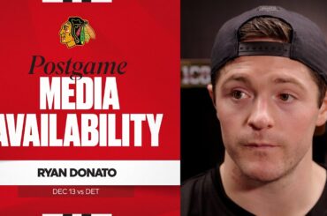 "It's time for guys to step up." | Ryan Donato Postgame 12.13.25