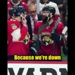 Paul Maurice sends his 4th line out for the final shift of the Panthers cup clinching game #nhl