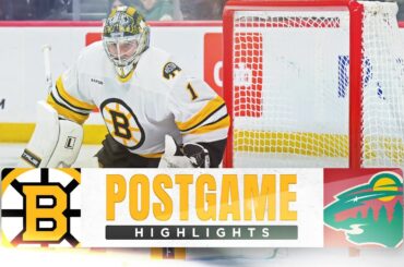 CONDENSED GAME: Boston Bruins vs. Minnesota Wild - 12/14/2025