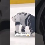 Tough Shift For Warren Foegele 😲