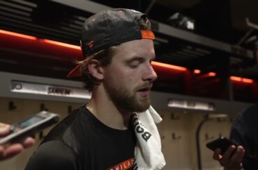 12/13 PHI vs. CAR Postgame: Sam Ersson