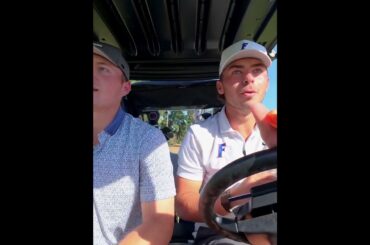 Florida Men's Golf | Parker Bell vs. Trevor Gutschewski Mic'd Up
