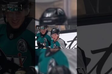 Ty Dellandrea deflected Goal - SJS #Shorts