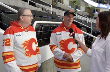 The Flames Goalie Dads
