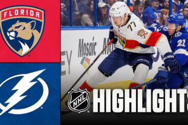 Panthers vs. Lightning | NHL Highlights | December 15, 2025