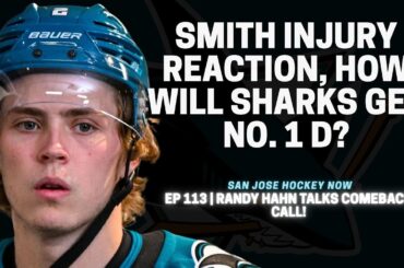 Smith Injury Reaction, How Will Sharks Get No. 1 D? | EP 113 Randy Hahn Talks Comeback Call!