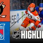 Ducks vs. Rangers | NHL Highlights | December 15, 2025