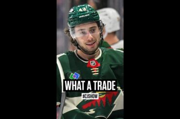 "It's a fascinating deal on a lot of levels." #CJShow #wild #canucks #nhl