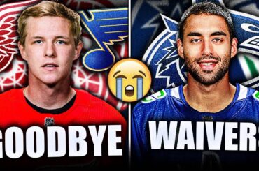 RED WINGS SAY GOODBYE TO JONATAN BERGGREN + ARSHDEEP BAINS ON WAIVERS FOR THE CANUCKS