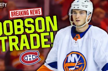 Reacting to Noah Dobson being traded to the Montreal Canadiens
