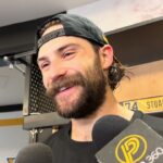 Stuart Skinner on first game with Penguins