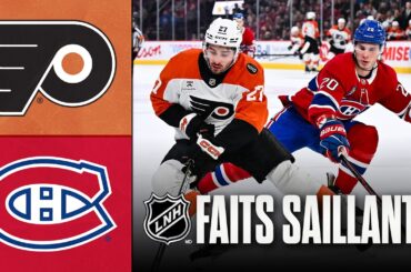 Flyers vs Canadiens 16/12/25 | Faits saillants