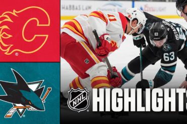 Flames vs. Sharks | NHL Highlights | December 16, 2025