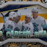 SEATTLE KRAKEN - YANNI GOURDE 100 CAREER GOALS VS STARS (4-23-22)