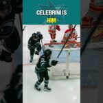 Celebrini is good at hockey