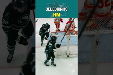 Celebrini is good at hockey