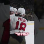 Late night snack? We’ll take a Brownie. #connorbrown #brownie #devilsvsgoldenknights #njdevils #NHL