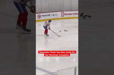 Alexandre Texier has been great for the Montreal Canadiens