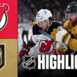 Devils vs. Golden Knights | NHL Highlights | December 17, 2025