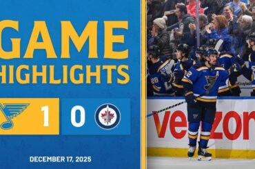 Game Highlights: Blues 1, Jets 0