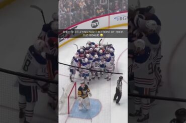 Extremely awkward for Stuart Skinner giving up the goal for Drai’s 1000th point 😬 (via Tony Brar)