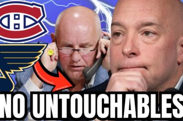 Habs Trade TARGET Watch: Blues Are Open for Business!