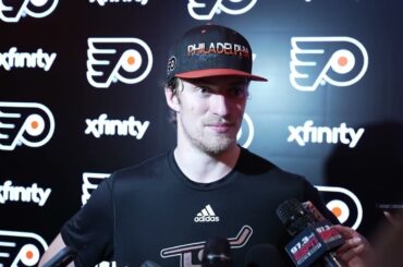 12/11 PHI vs. VGK Postgame: Travis Sanheim