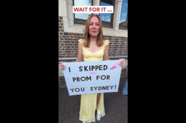 Sydney McLaughlin-Levrone Meets Fan Who Skipped Prom