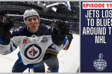 Winnipeg Jets lose to St. Louis Blues, travel to Colorado